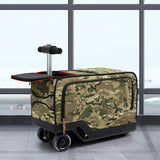 Slimbridge 20" Electric Riding Luggage Suitcase Green Colour-1919892861885747207