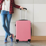 Slimbridge 20" Carry On Travel Luggage Rose 20 inch-1910112831282483207