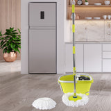 Cleanflo Spin Mop Bucket Set 360? Spinning Green-1937319838687039495
