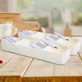 2x Cutlery Organiser Drying Tray Kitchen-1910112823896313862