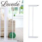 Levede Baby Safety Gate Adjustable Pet White 10cm Extension-1933315479116582919