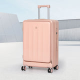 Slimbridge 20" Luggage Trolley Travel Hard Pink-1937319797872267271