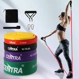 Centra Set of 5 Heavy Duty Resistance Bands-1910112186240471046