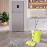 Cleanflo Flat Mop Bucket Set Cleaner Green-1919892884891504647