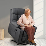 Levede Recliner Chair Electric Lift Grey-1910112921179000839