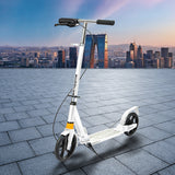 MONVELO Adult Commuter Foldable Scooter White-1937319789940838406
