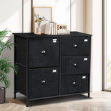 Levede Chest of 5 Drawers Storage Cabinet-1917016729469456390