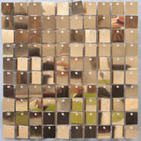 NNEOBA Light Gold Shimmer Wall Backdrop – 18 pcs Decorative Panels Glitter