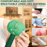 NNEOBA Long Handled Wormwood Massage Hammer Green