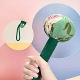 NNEOBA Long Handled Wormwood Massage Hammer Green