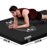 NNEOBA Long Non-Slip Men's Fitness Mat