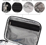 NNEOBA Small Insulated Lunch Box Bag for Work Picnic (Black)
