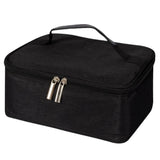 NNEOBA Small Insulated Lunch Box Bag for Work Picnic (Black)