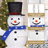 NNEDSZ 3 PCS Christmas Lights 330 LED Fairy Light Snowman Decorations Jingle Jollys