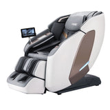 NNEDSZ Livemor 4D Massage Chair Electric Recliner Double Core Mechanism Massager Melisa White
