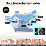 NNEDSZ Livemor 4D Massage Chair Electric Recliner Double Core Mechanism Massager Melisa White