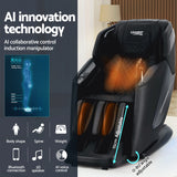NNEDSZ Livemor 4D Massage Chair Electric Recliner Home Massager Black