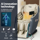 NNEDSZ Livemor Massage Chair Electric Recliner Home Massager 3D Opal
