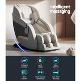 NNEDSZ Livemor Massage Chair Electric Recliner Massager Grey Decima