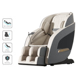 NNEDSZ Livemor Massage Chair Electric Recliner Massager Grey Decima