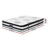 NNEDSZ Giselle Bedding 34cm Mattress Euro Top Pocket Spring Super King
