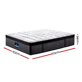 NNEDSZ Giselle Bedding 34cm Mattress 9 Zone Latex Foam Queen