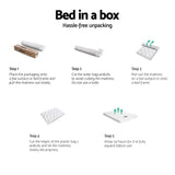 NNEDSZ Giselle Bedding 13cm Mattress Tight Top King Single