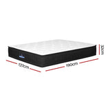 NNEDSZ Bedding 32cm Mattress Euro Top Double