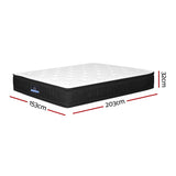 NNEDSZ Bedding 32cm Mattress Euro Top Queen