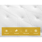 NNEDSZ Bedding 32cm Mattress Euro Top Queen