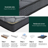 NNEDSZ 16cm Mattress Giselle Bonnell Spring King