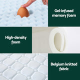 NNEDSZ Giselle Mattress Cool Gel Foam 25cm King Single