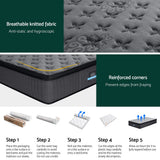 NNEDSZ Bed Mattress Giselle 34cm Single
