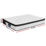 NNEDSZ Bedding 30cm Mattress Euro Top Queen