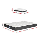 NNEDSZ Bedding 18cm Mattress Medium Soft w/Pillows Double