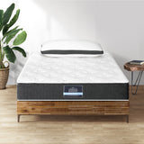 NNEDSZ Bedding 18cm Mattress Medium Soft w/Pillows Single