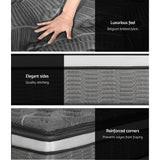 NNEDSZ Giselle Bedding 34cm Mattress Double Layer Pocket Spring Queen