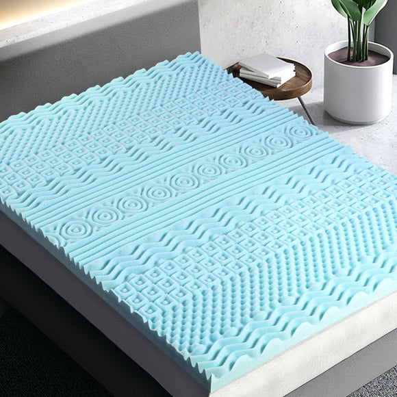 NNEDSZ Giselle Bedding Memory Foam Mattress Topper 11-Zone 8cm King