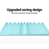 NNEDSZ Giselle Bedding Memory Foam Mattress Topper 11-Zone 8cm King