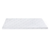 Giselle 8cm Memory Foam Mattress Topper Lavender Infused Bamboo Cover 7-Zone King Single