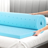NNEDSZ Giselle Bedding Memory Foam Mattress Topper Ventilated Cool Gel 5cm King
