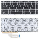 Silver Us Keyboard For Hp Probook 430 / 440 / 445 G5-1915196600821616645