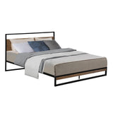 NNEDSZ Artiss Bed Frame Double Size Metal Bed Frame DANE