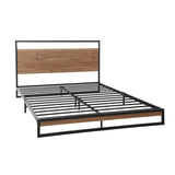NNEDSZ Artiss Bed Frame Queen Size Metal Bed Frame DANE