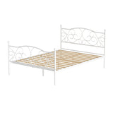 NNEDSZ Artiss Bed Frame Double Size Metal Bed Frame GROA