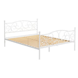 NNEDSZ Artiss Bed Frame Queen Size Metal Frame GROA