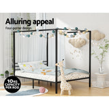 NNEDSZ Artiss Bed Frame Double Size Metal Bed Frame POCHY
