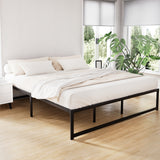 NNEDSZ Artiss Bed Frame King Size Metal Bed Frame TINO