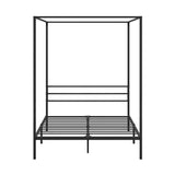 NNEED Metal Canopy Bed Frame Double Size Platform