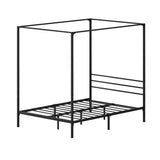 NNEED Metal Canopy Bed Frame Double Size Platform